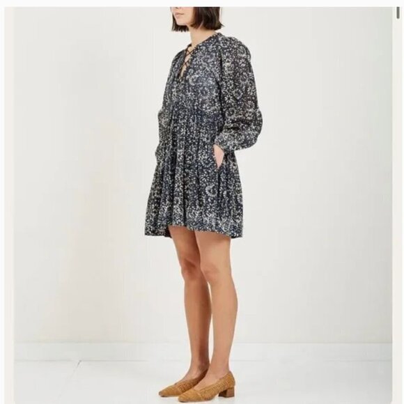 Ulla Johnson Asimar Long Sleeve Mini Dress Size 0 - Picture 3 of 11